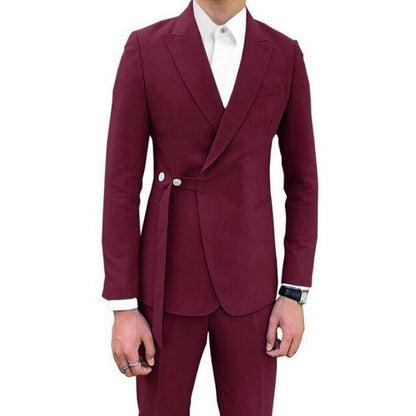 Korean Style Wedding Tuxedo Suit - Suit - LeStyleParfait Kenya