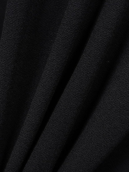 Lace Sleeves Party Dress - Black - Dress - LeStyleParfait Kenya