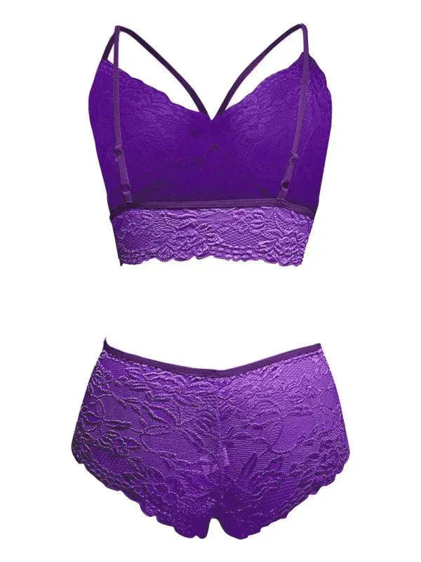 Lace Women Lingerie Set - Lingerie Set - LeStyleParfait