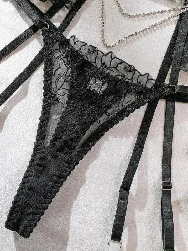 Ladies Strappy Lingerie Sets - Lingerie Set - LeStyleParfait