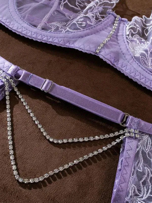 Ladies Strappy Lingerie Sets - Lingerie Set - LeStyleParfait