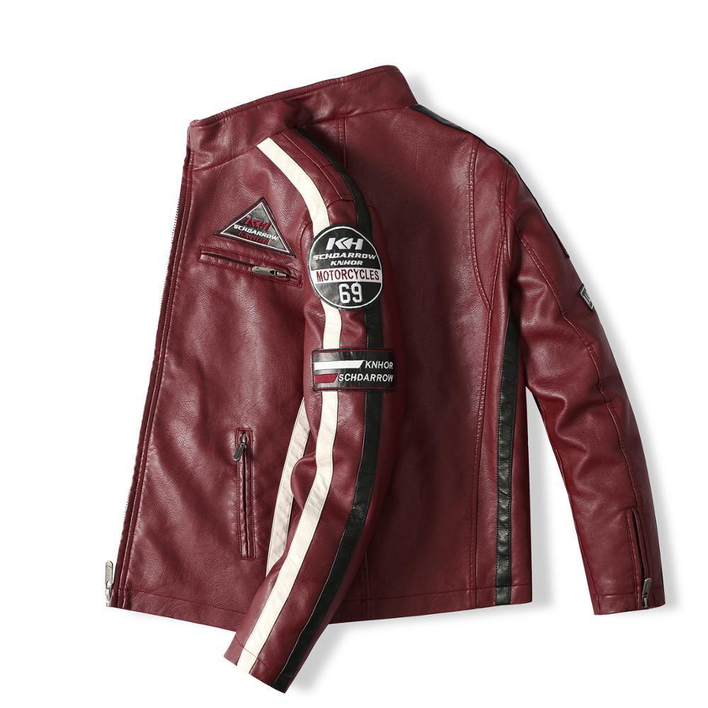 Leather Motorcyle Jackets For Men - Jacket - LeStyleParfait Kenya
