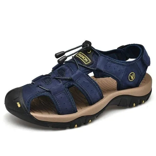 Leather Outdoor Sandals - Sandals - LeStyleParfait