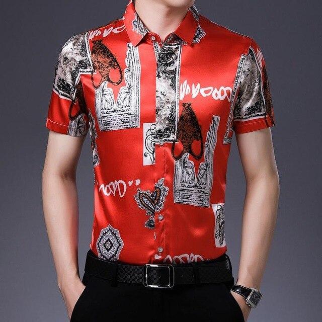 Lee Roth Vintage Summer Silk Shirt For Men - Shirt - LeStyleParfait Kenya