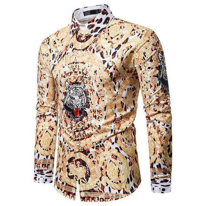 Leopard Print Men' Shirt - Shirt - LeStyleParfait Kenya