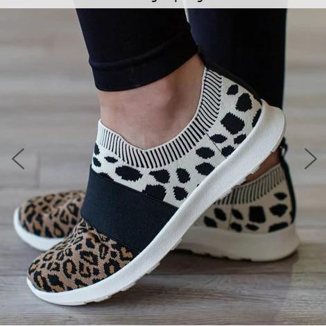 Leopard Print Women's Sneakers - Shoes - LeStyleParfait Kenya