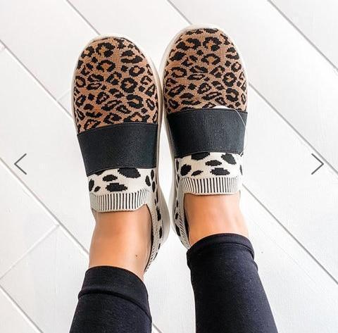 Leopard Print Women's Sneakers - Shoes - LeStyleParfait Kenya