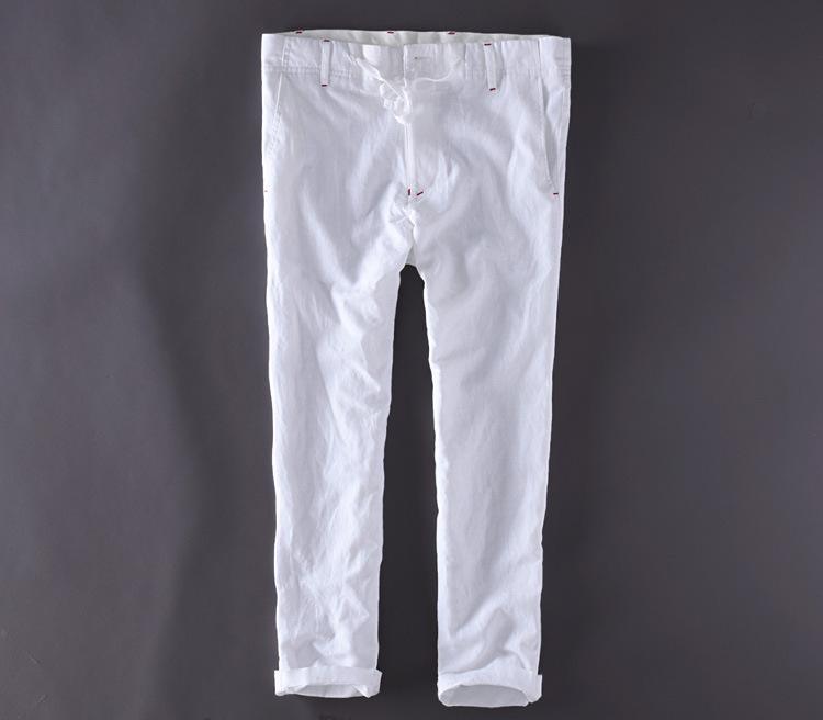 Linen Pants Capri Pants For Men - Pants - LeStyleParfait Kenya