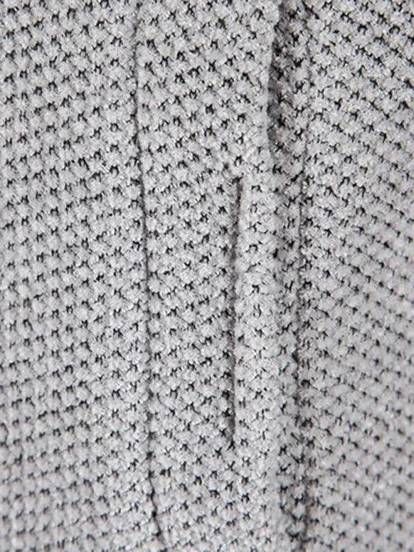 Long Hooded Zipper Men Cardigan Sweater - Cardigan Sweater - LeStyleParfait