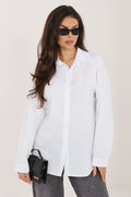 Loose Cotton Casual Women's Shirt-Women's Shirts-LeStyleParfait