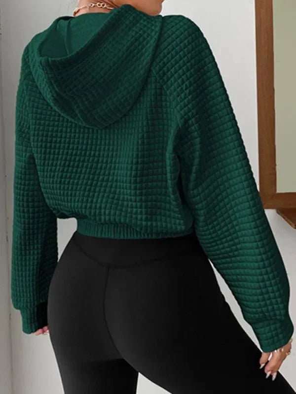 Loose Drawstring Women Hoodie-Women Hoodie-LeStyleParfait
