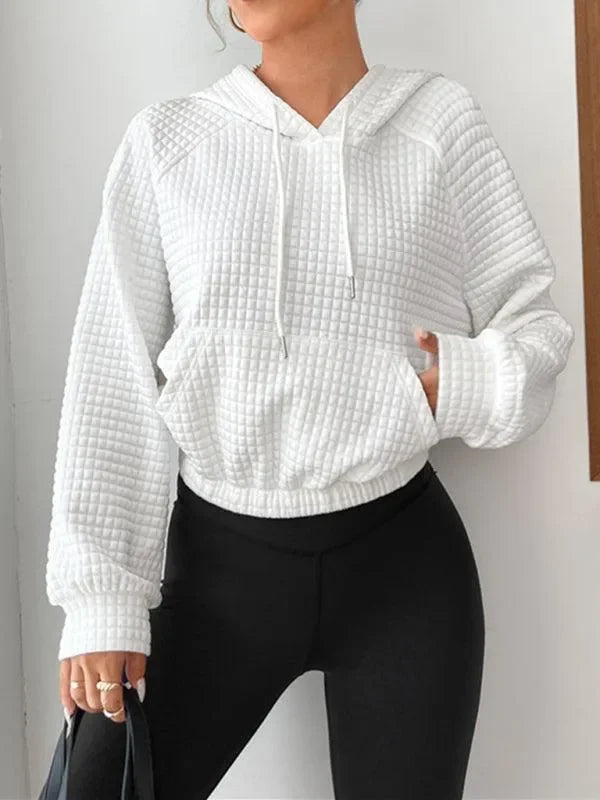 Loose Drawstring Women Hoodie-Women Hoodie-LeStyleParfait