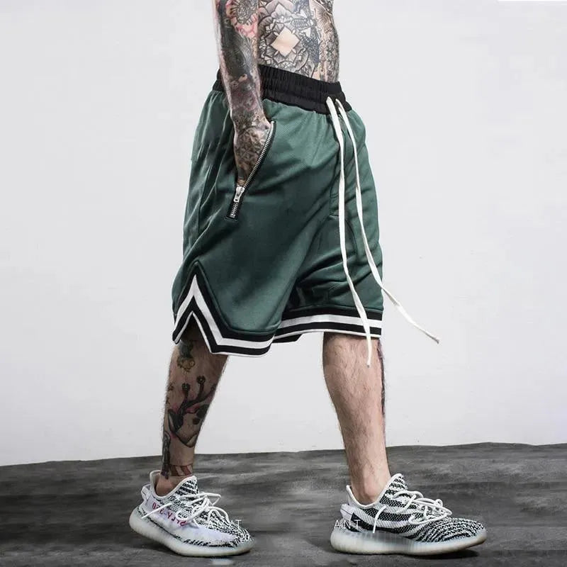 Loose Hip Hop Sports Shorts For Men - Men's Shorts - LeStyleParfait