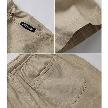 Loose Linen Pants For Men - Pants - LeStyleParfait Kenya