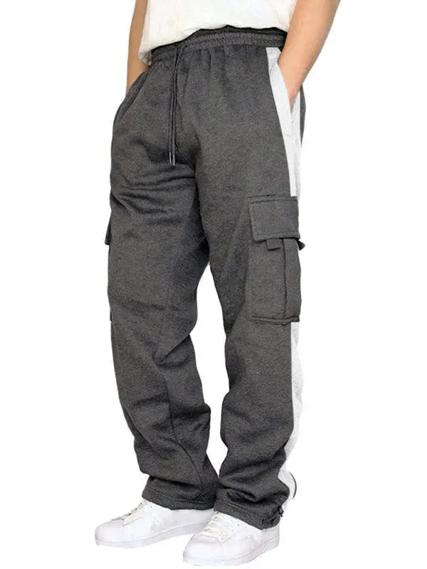 Loose Men Cargo Sweapants - Sweatpants - LeStyleParfait