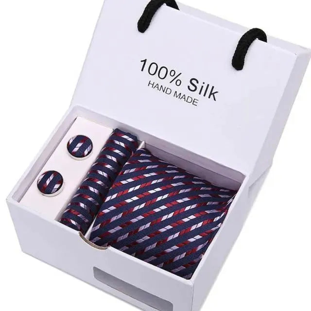 Luxury Men Necktie Set - Necktie | LeStyleParfait-Necktie