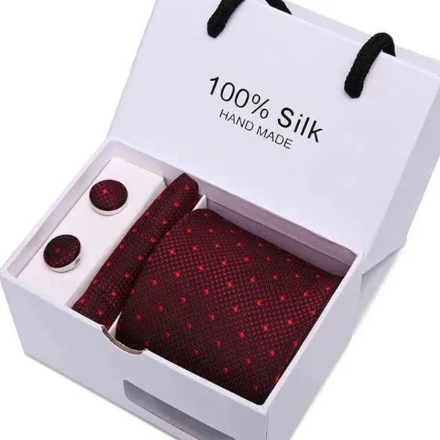 Luxury Men Necktie Set - Necktie | LeStyleParfait-Necktie