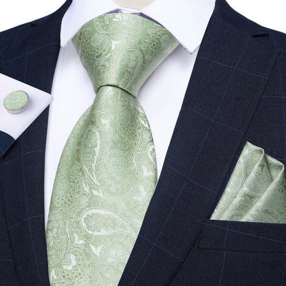 Luxury Paisley Necktie Set - Necktie - LeStyleParfait Kenya