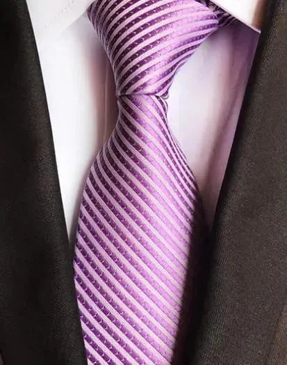 Luxury Silk Necktie, Striped, Plaid - Necktie | LeStyleParfait-Necktie