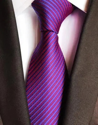 Luxury Silk Necktie, Striped, Plaid - Necktie | LeStyleParfait-Necktie