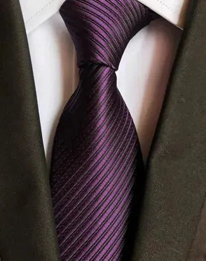 Luxury Silk Necktie, Striped, Plaid - Necktie | LeStyleParfait-Necktie