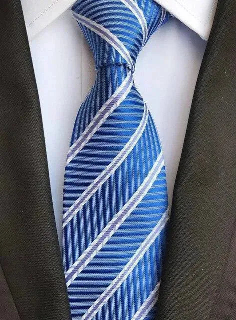 Luxury Silk Necktie, Striped, Plaid - Necktie | LeStyleParfait-Necktie