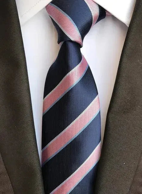 Luxury Silk Necktie, Striped, Plaid - Necktie | LeStyleParfait-Necktie