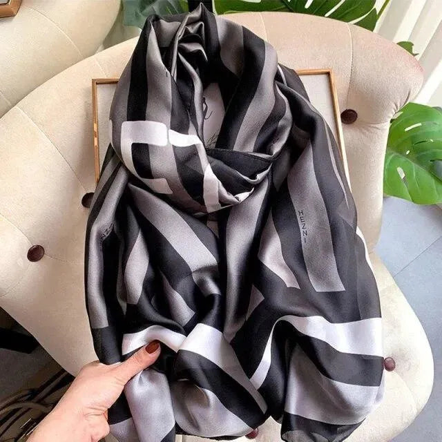 Luxury Silk Scarves For Women - Scarf - LeStyleParfait