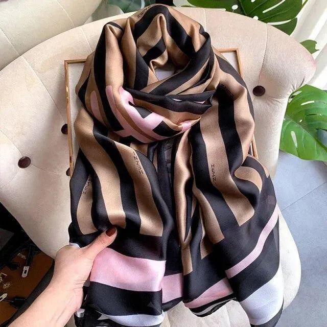 Luxury Silk Scarves For Women - Scarf - LeStyleParfait