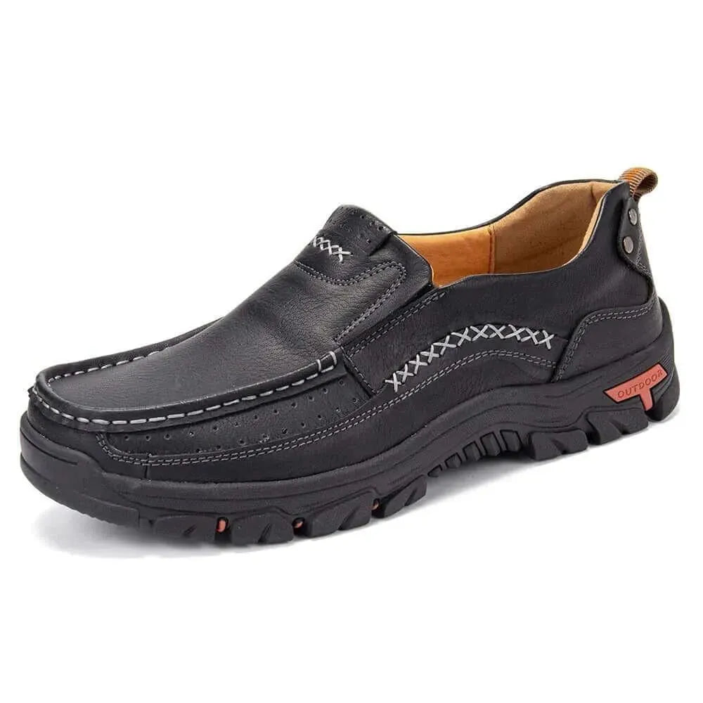 Mattia Outdoor Leather Shoes - Casual Shoes - LeStyleParfait