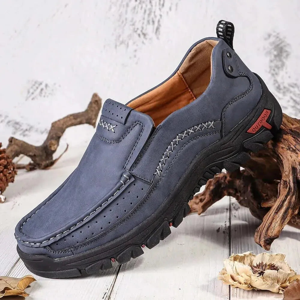 Mattia Outdoor Leather Shoes - Casual Shoes - LeStyleParfait