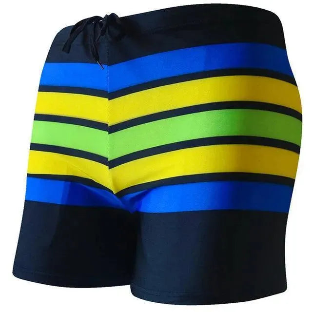 Men Abstract Swim Shorts fashion image