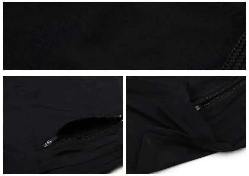 Men Black Minimalist Sporty Swim Shorts