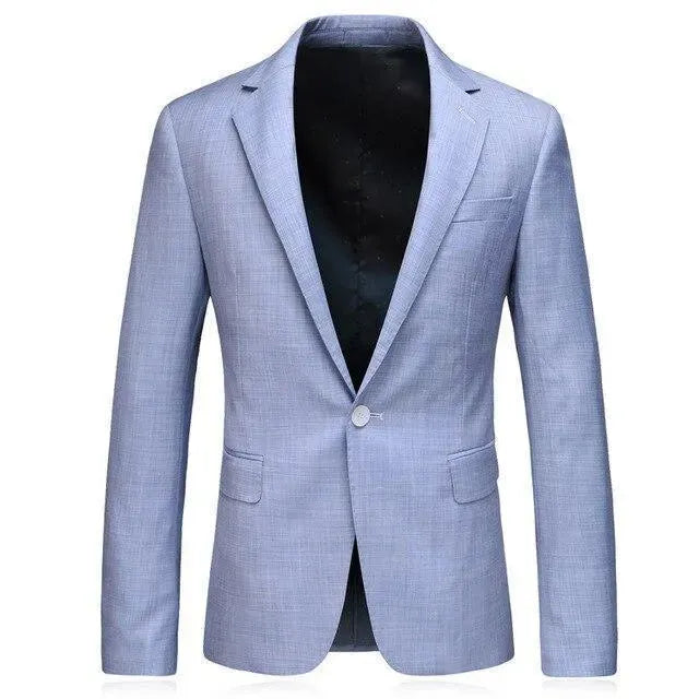 Men Blazer - 1-Button Dickis Formal Blazer - Men's Blazer - LeStyleParfait