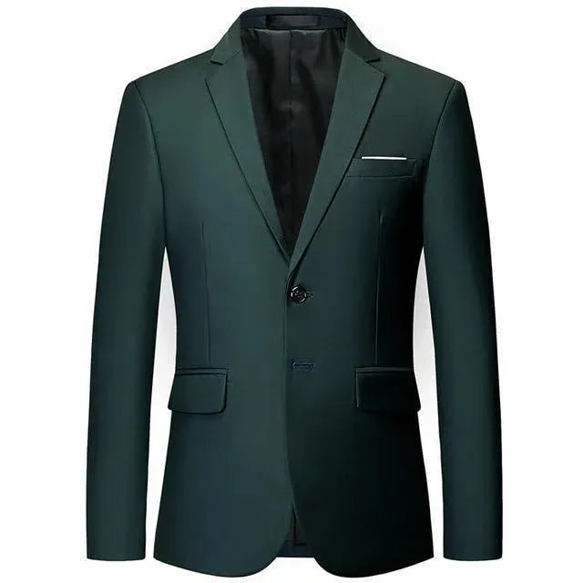 Men Blazer - 2-Button Formal Blazer - Men's Blazer - LeStyleParfait