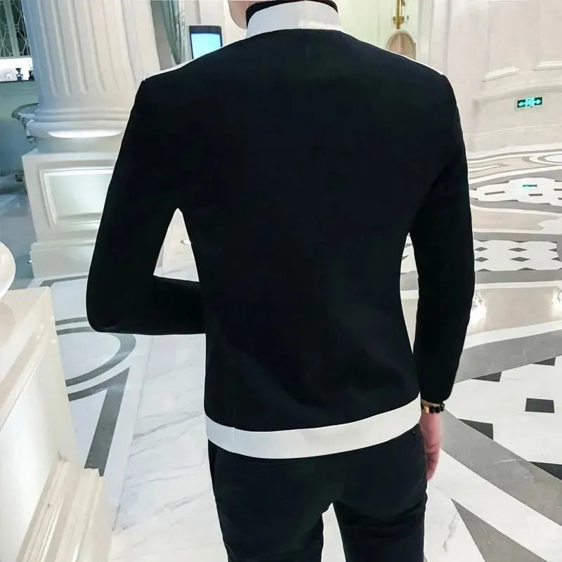 Men Blazer - Embroidered Blazer - Men's Blazer - LeStyleParfait