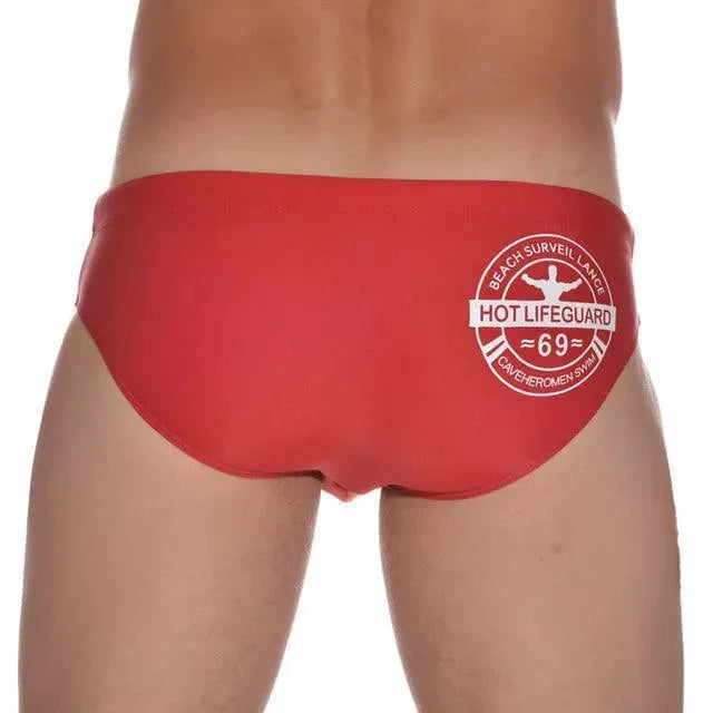 Men Blue Swim Briefs fashion image