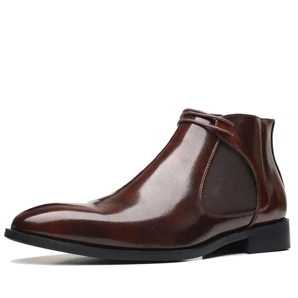 Men Dress Boots - Lorenzo Ankle Boots - Boots - LeStyleParfait