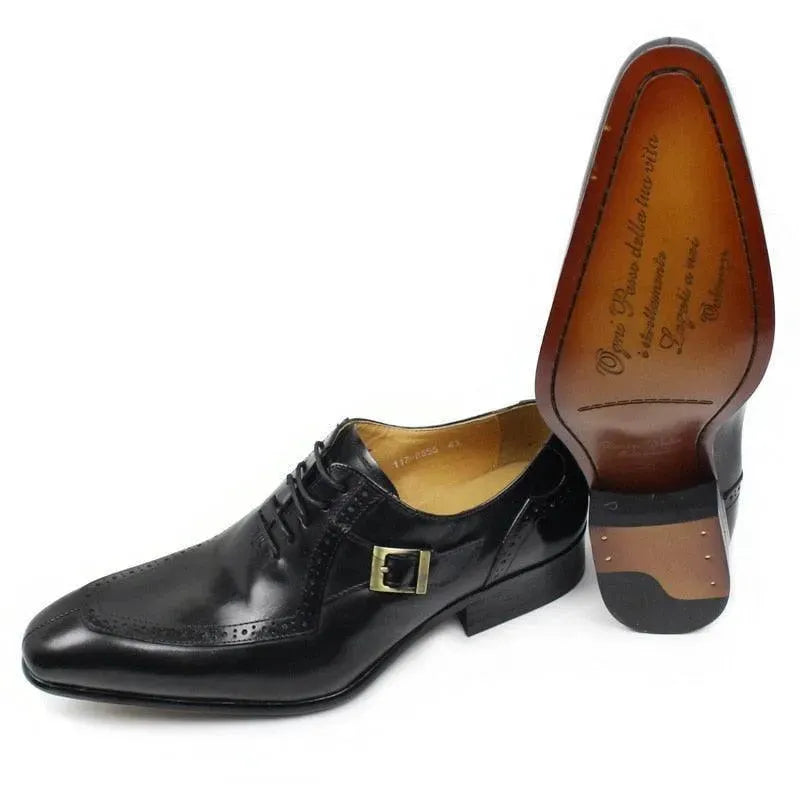 Men Dress Shoes - Bocelli Luxury Leather Shoes - Dress Shoes - LeStyleParfait