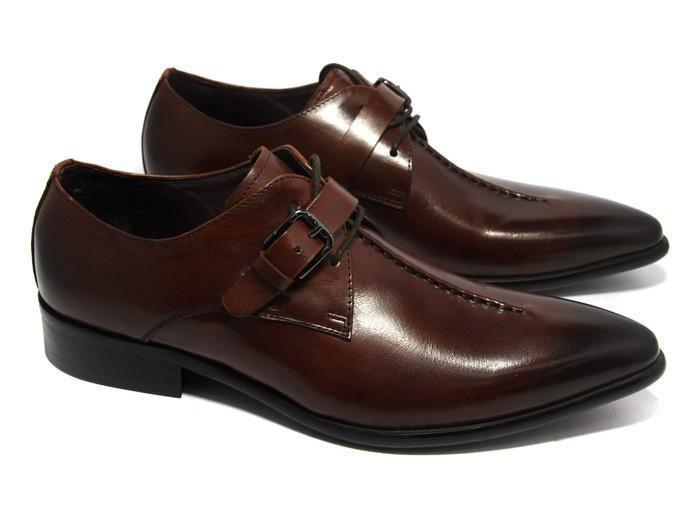 Men Dress Shoes, Business Shoes, Pointed Toe, Black, Brown, Light Tan - Shoes - LeStyleParfait Kenya