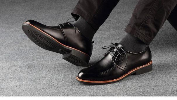 Men Dress Shoes, Lace-Up Office Shoes, Black, Brown - Shoes - LeStyleParfait Kenya