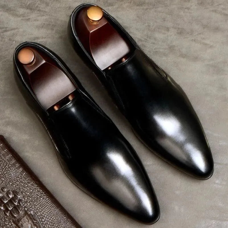 Men Dress Shoes - Valentino Italian Shoes - Dress Shoes - LeStyleParfait
