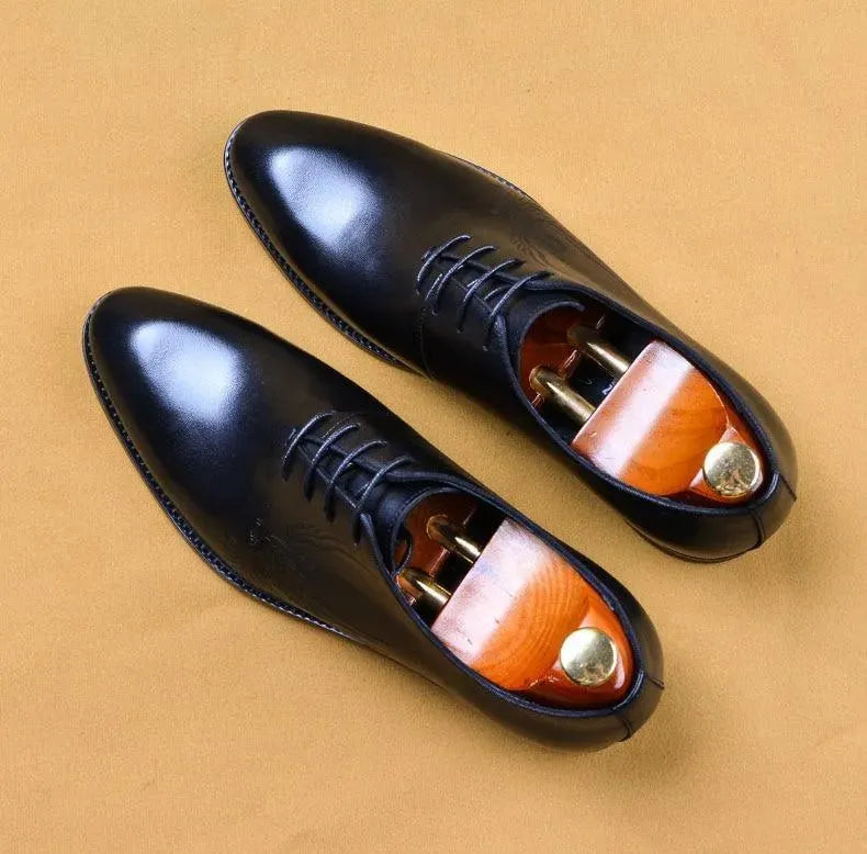 Men Dress Shoes - Vittorino Dress Leather Shoes - Dress Shoes - LeStyleParfait