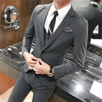 Federer Three Piece Suit - Three Piece Suit - LeStyleParfait