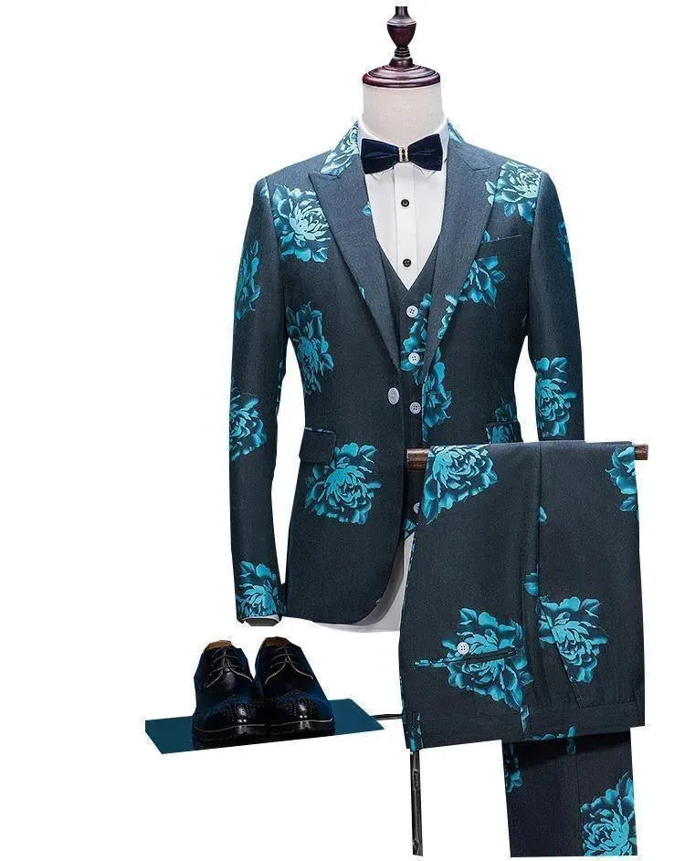 Maximus Slim Fit 3 Piece Suit - Three Piece Suit - LeStyleParfait