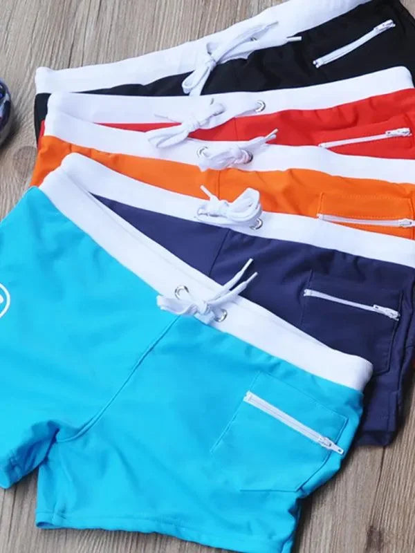 Men Navy Swim Shorts