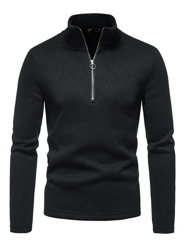 Men Regular Plain-Solid Plain Sweatshirt Essential Style-Men Sweatshirt-LeStyleParfait