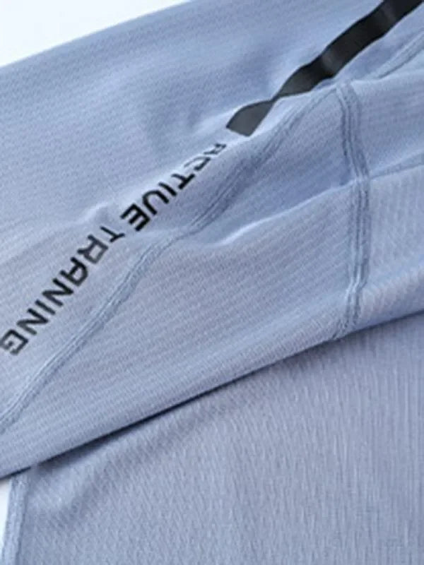 Men Relaxed Crew Neck Polyester Tshirt-Men T-Shirt-LeStyleParfait