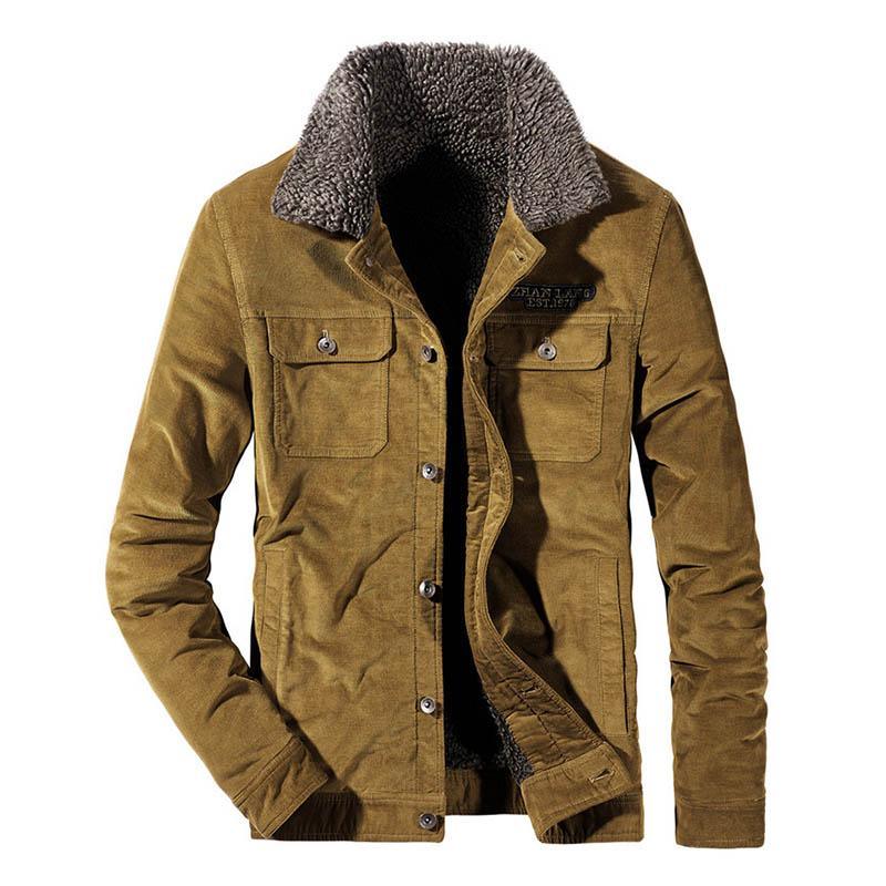 Men's Corduroy Jackets, Fleece Lined - Jacket - LeStyleParfait Kenya