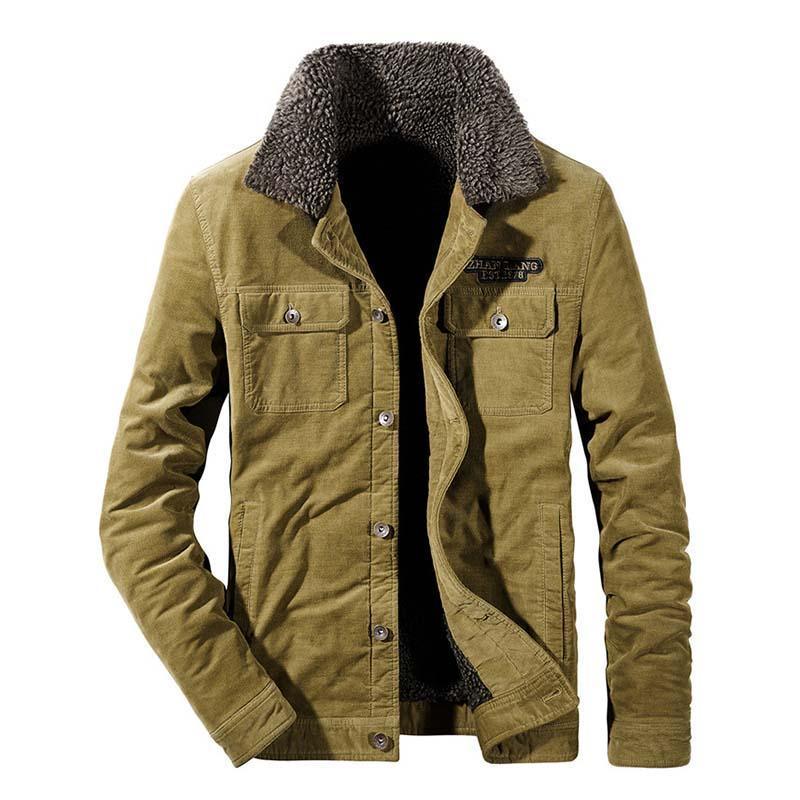 Men's Corduroy Jackets, Fleece Lined - Jacket - LeStyleParfait Kenya